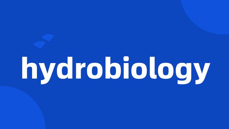 hydrobiology