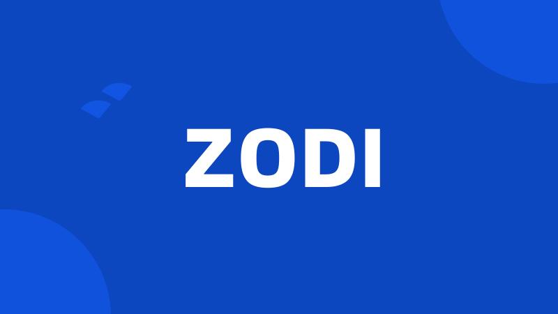 ZODI