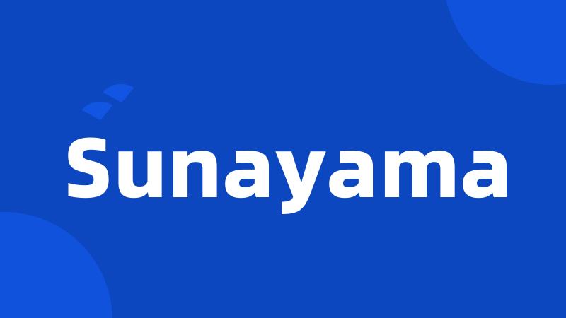 Sunayama