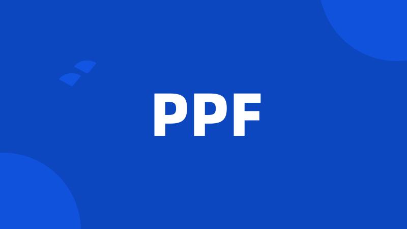 PPF