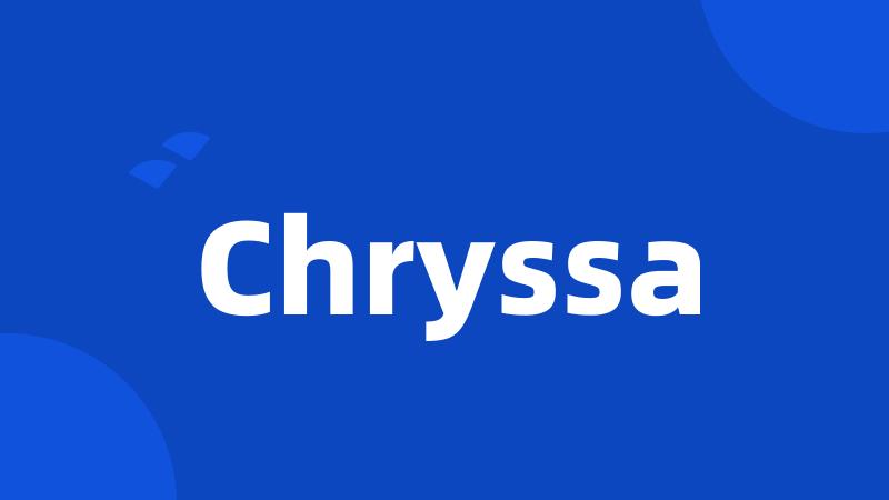 Chryssa