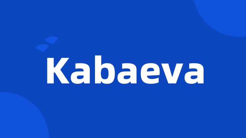 Kabaeva