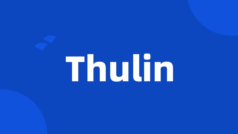 Thulin