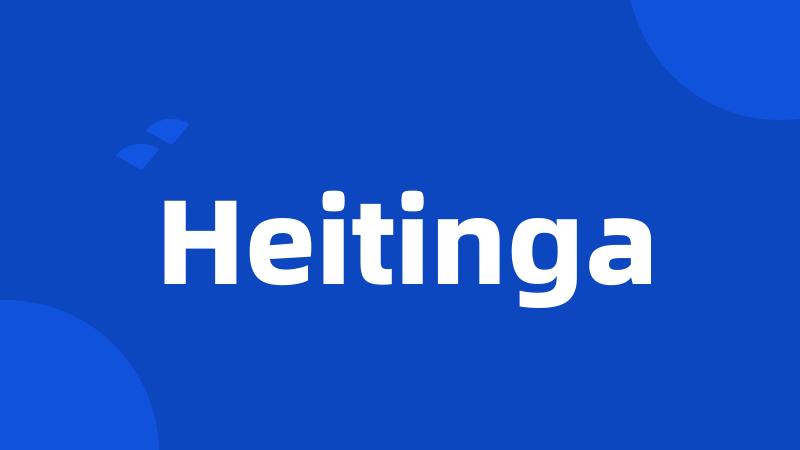 Heitinga
