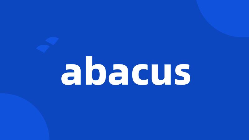 abacus