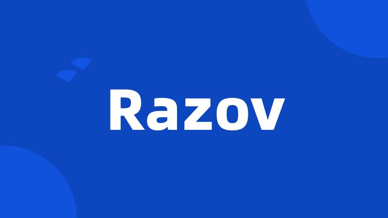 Razov