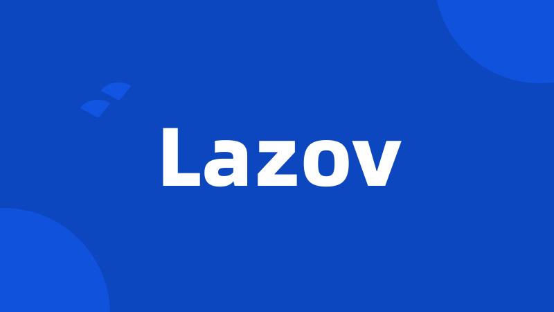 Lazov