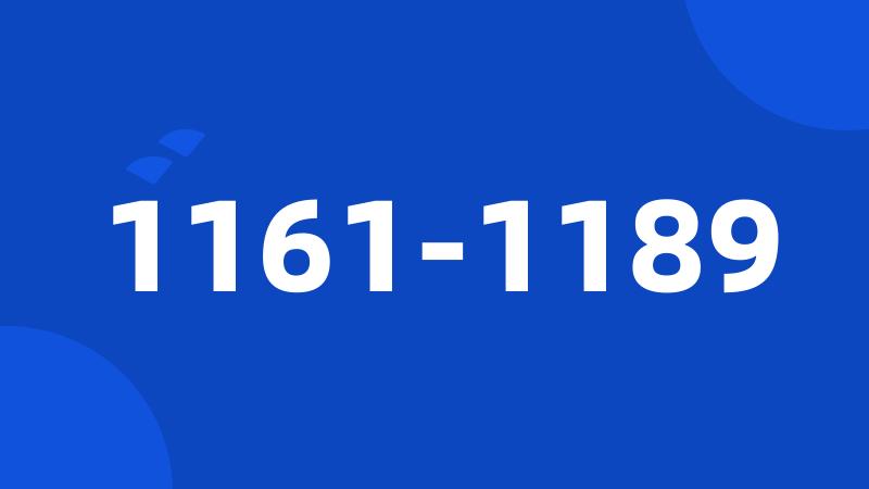 1161-1189