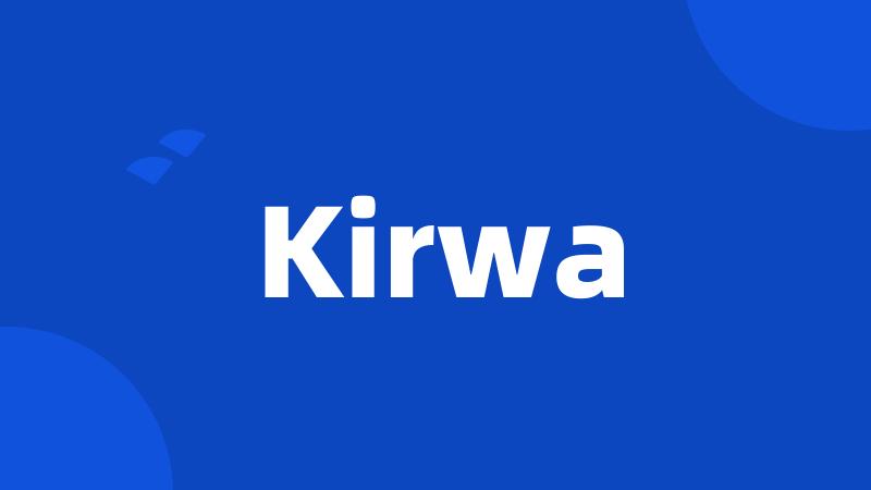 Kirwa