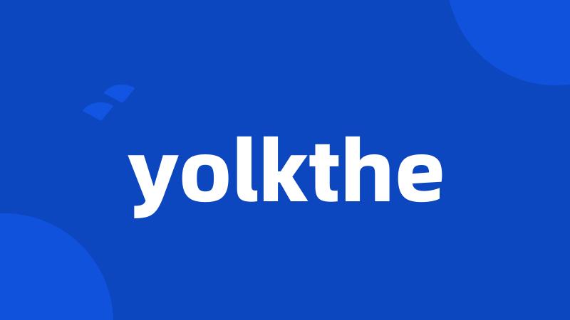 yolkthe