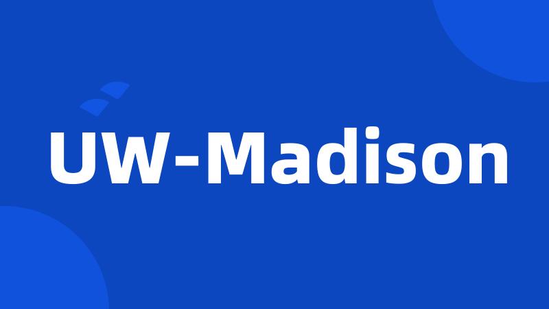 UW-Madison