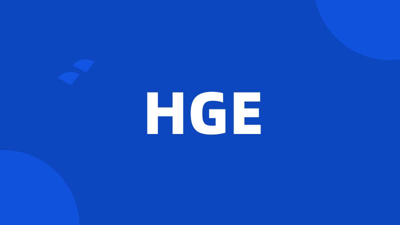 HGE