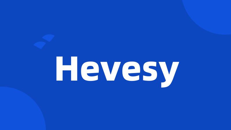 Hevesy