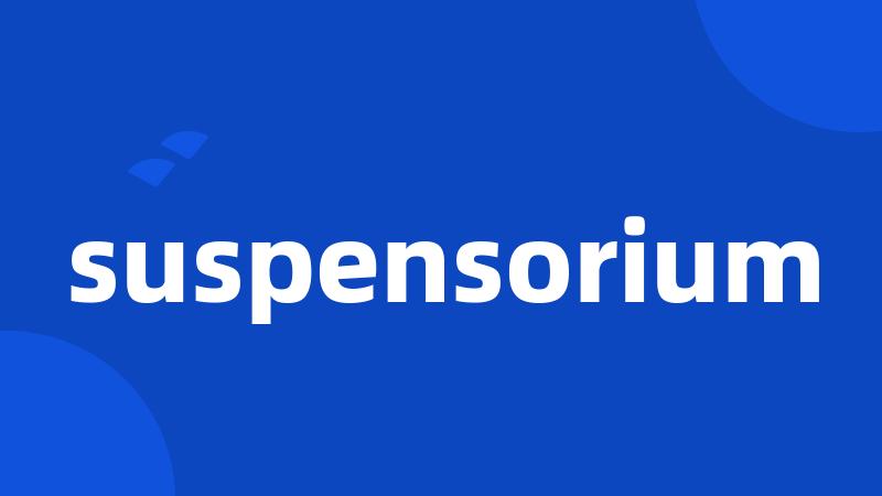 suspensorium