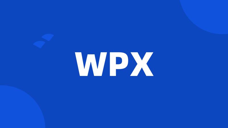 WPX