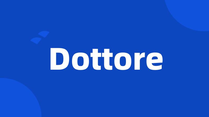 Dottore