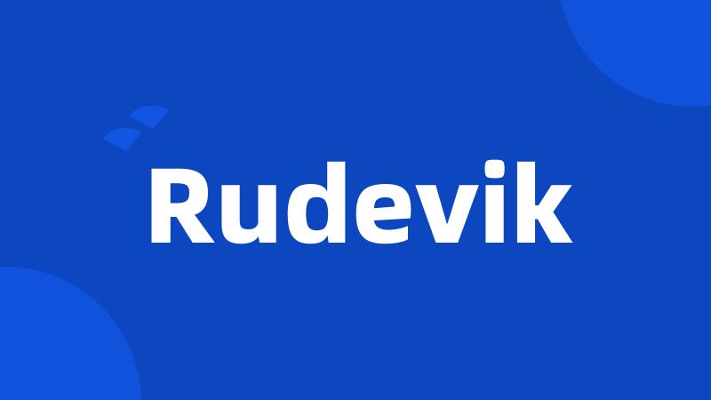 Rudevik