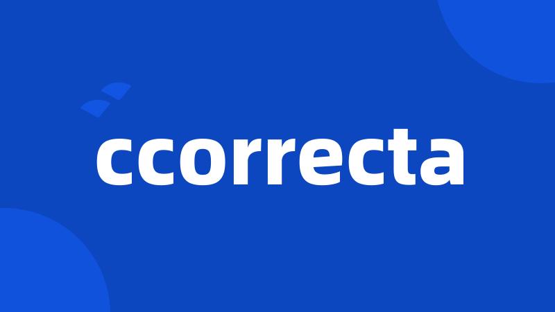 ccorrecta