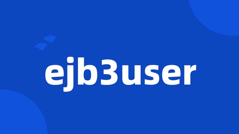 ejb3user