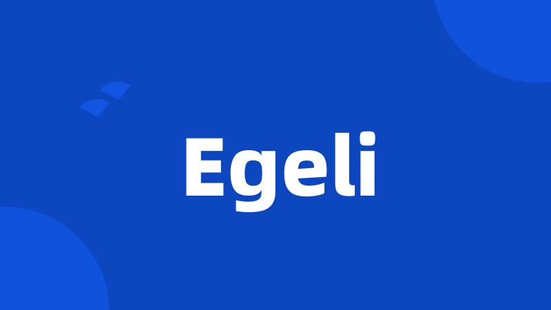 Egeli