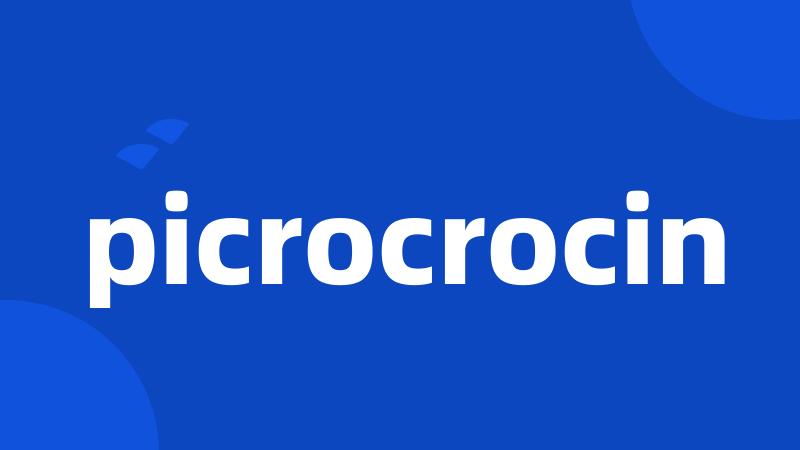 picrocrocin