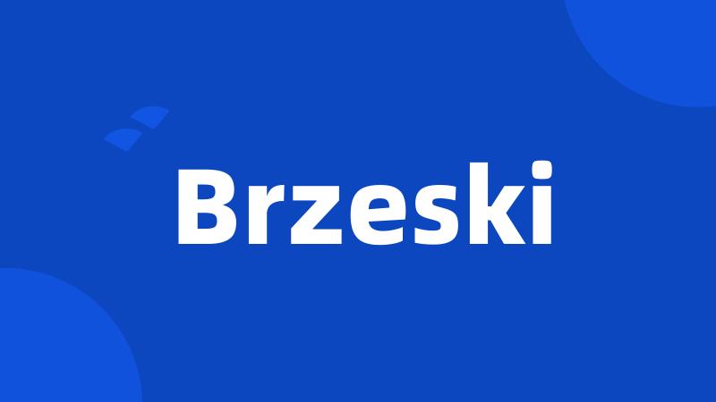 Brzeski