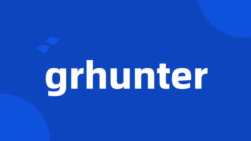 grhunter