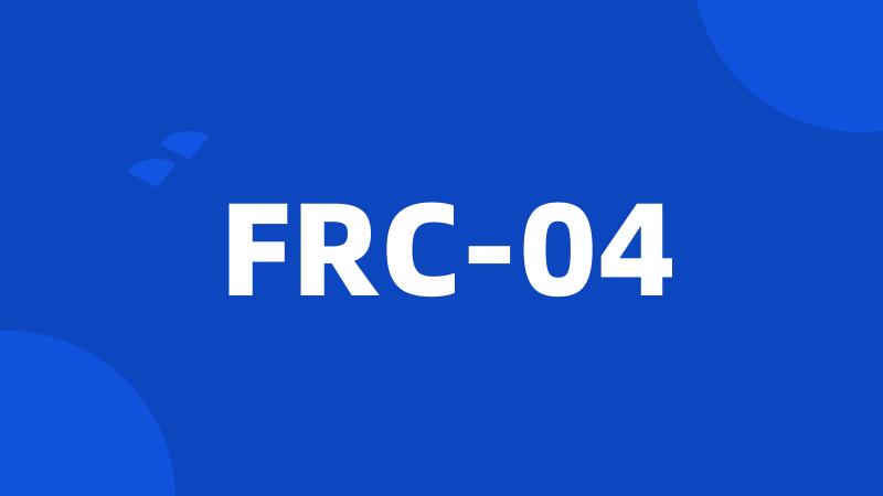 FRC-04