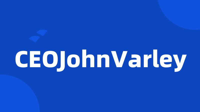 CEOJohnVarley