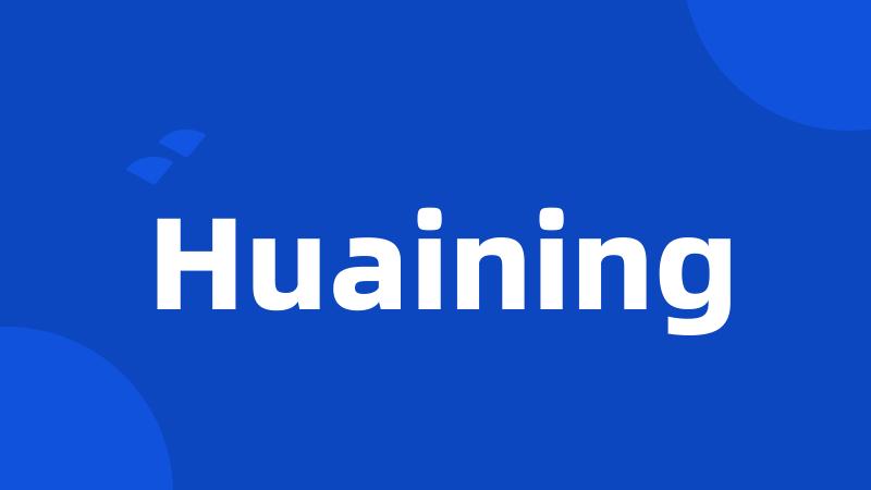 Huaining