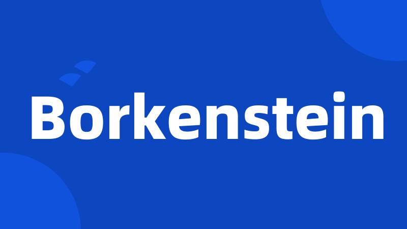 Borkenstein