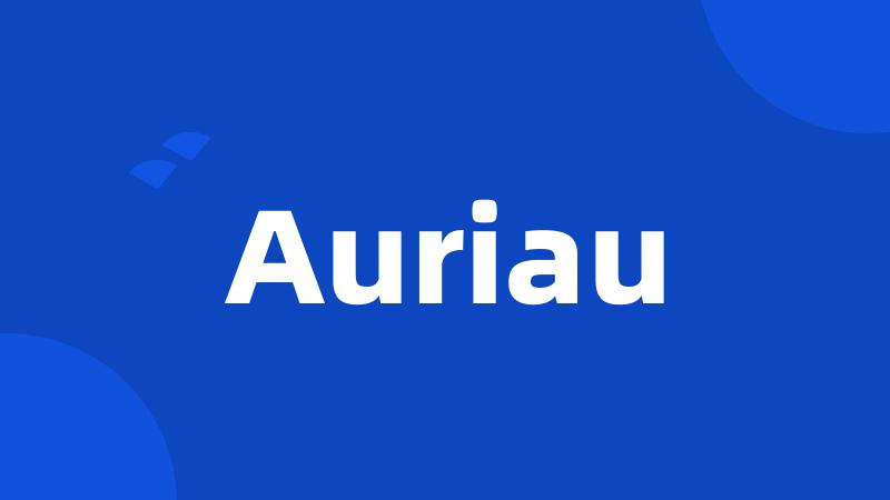 Auriau