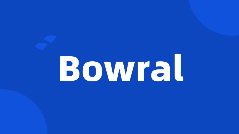 Bowral