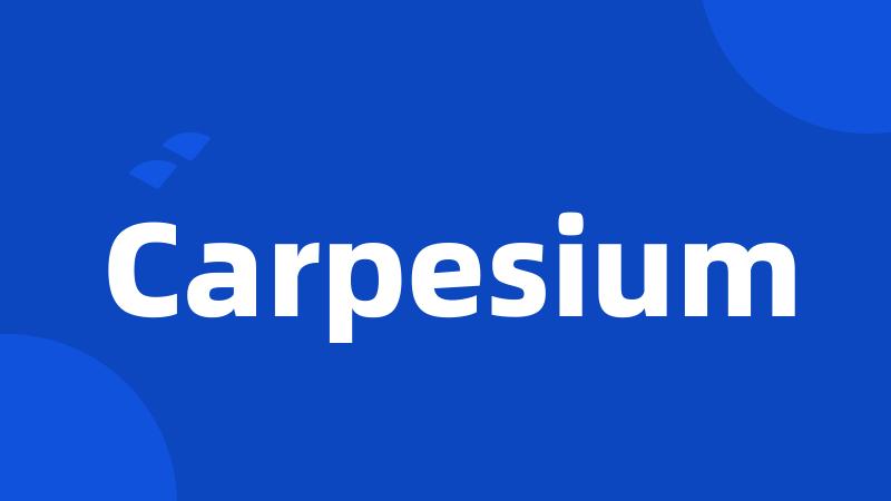 Carpesium