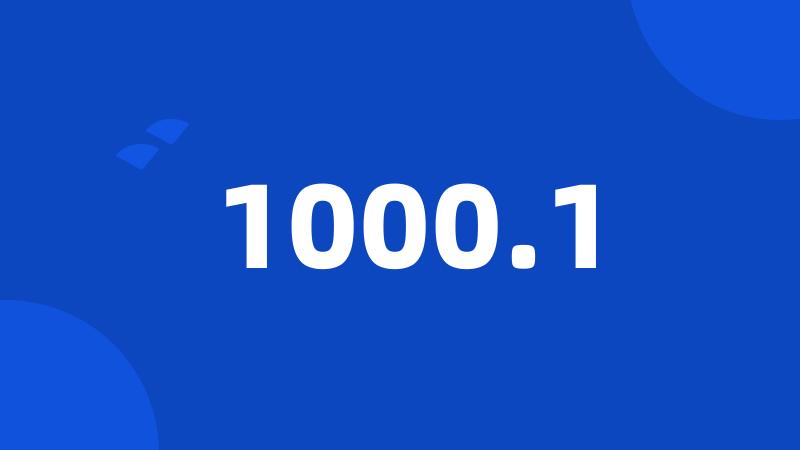 1000.1