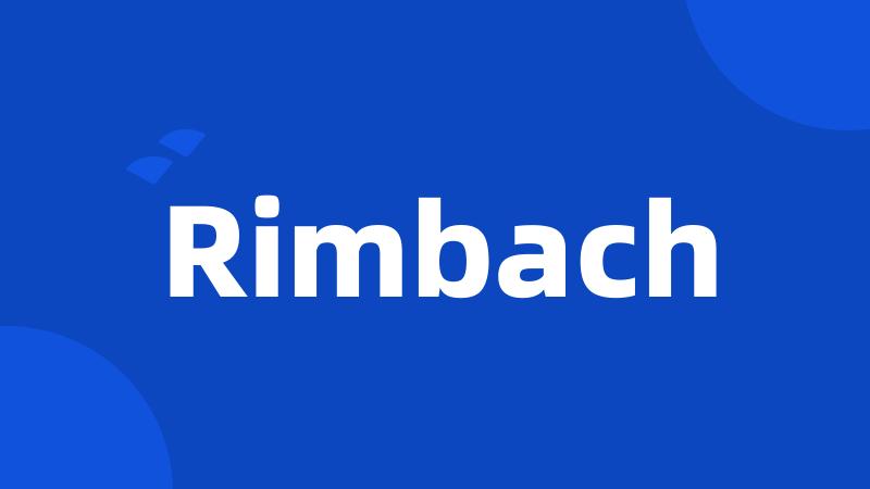 Rimbach