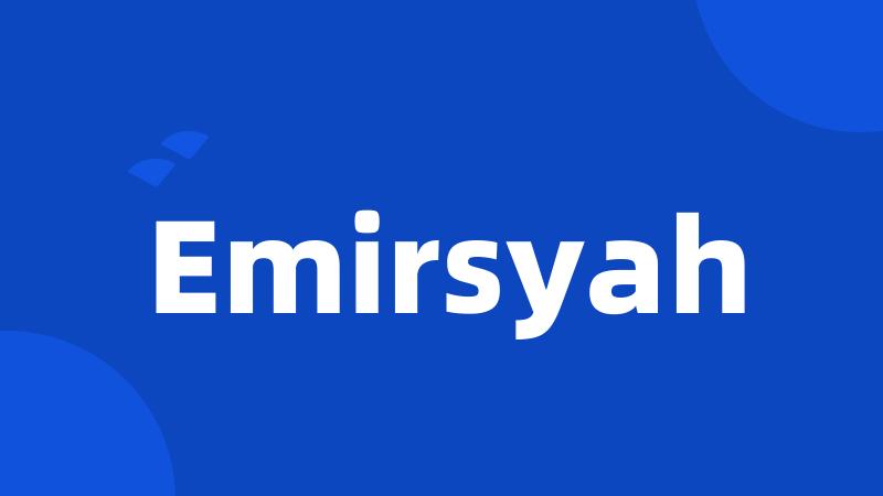 Emirsyah