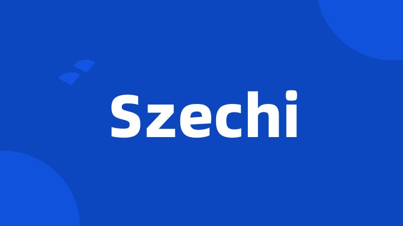 Szechi