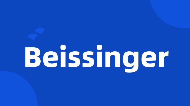 Beissinger