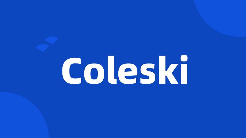 Coleski