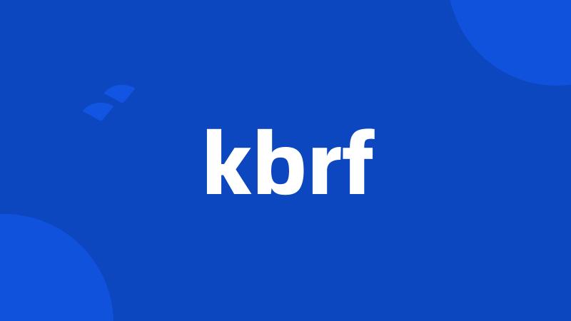 kbrf