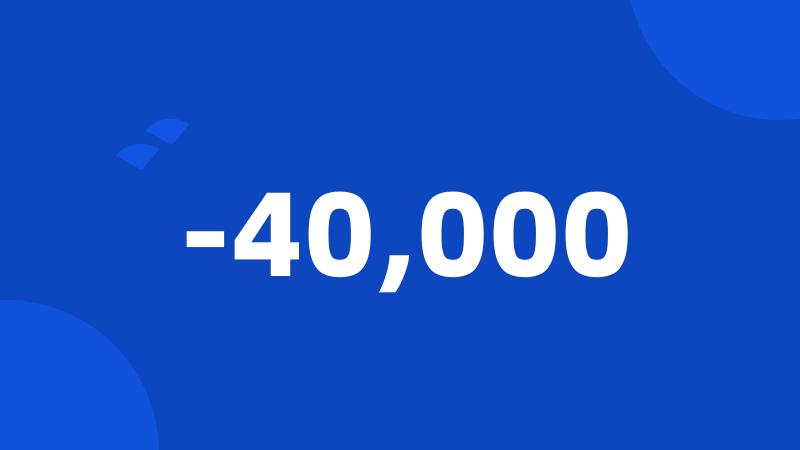 -40,000