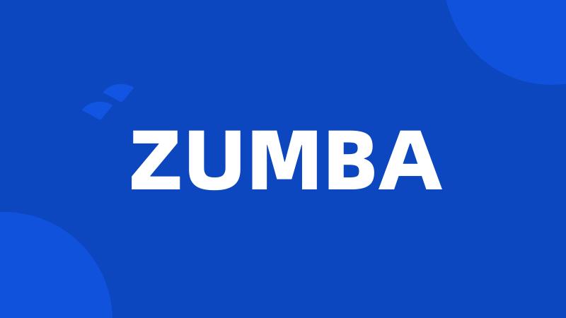 ZUMBA