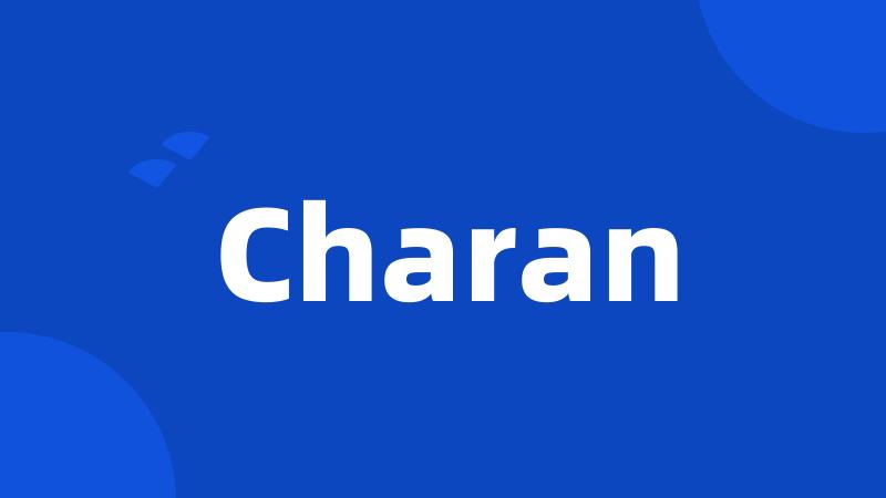 Charan