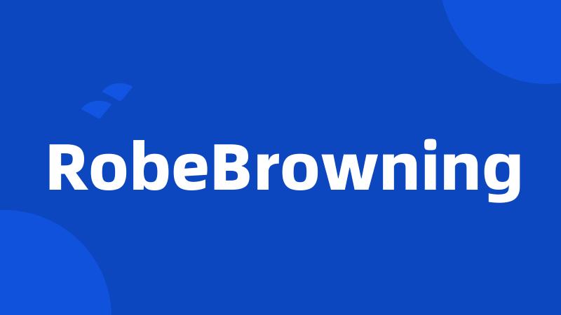 RobeBrowning