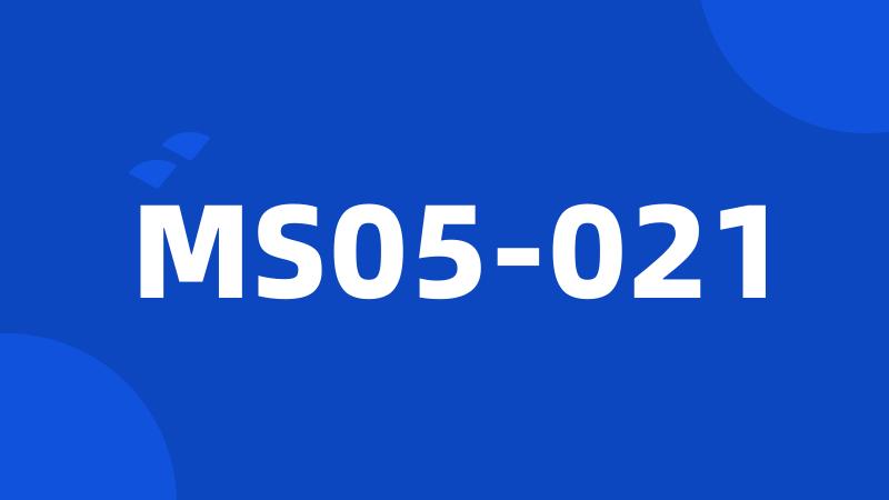 MS05-021