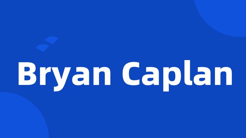 Bryan Caplan