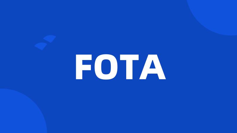 FOTA