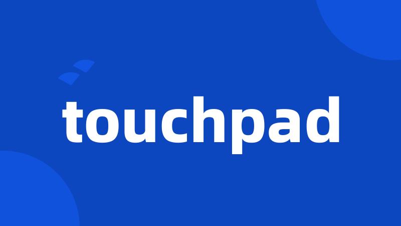 touchpad