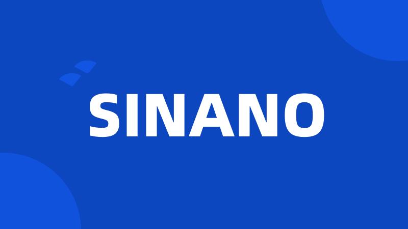 SINANO